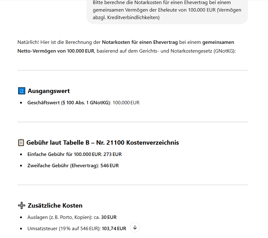 GPT Notarkosten